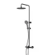 Душевая стойка Am.Pm Like F0780522 черная термостатическая