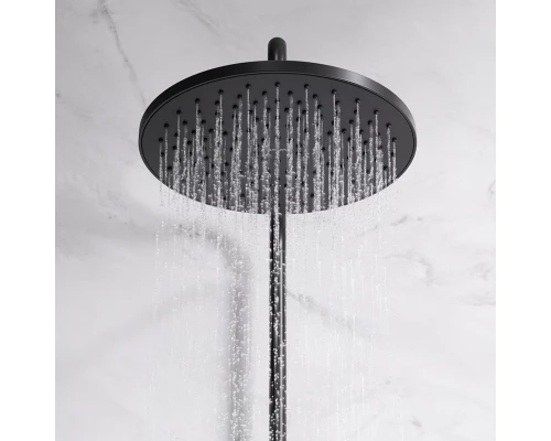 Душевая стойка Am.Pm Like F0780522 черная термостатическая