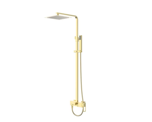 Душевая система BelBagno Luce, золото, LUC-VSCM-ORO