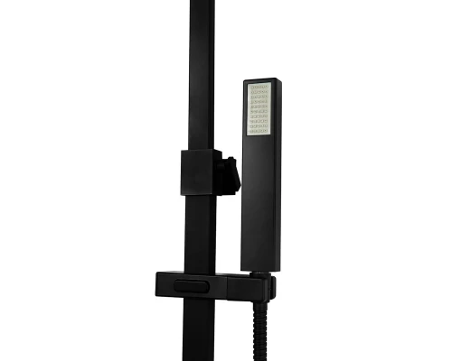 Душевая система BelBagno Luce, черный матовый, LUC-VSCM-NERO