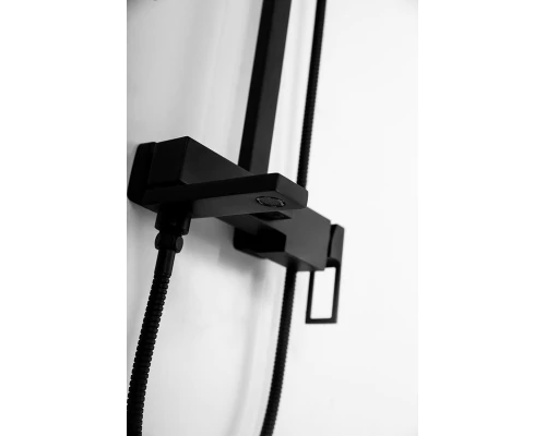 Душевая система BelBagno Luce, черный матовый, LUC-VSCM-NERO