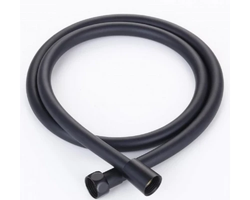 Душевой шланг Cezares PVC 180 см, черный матовый, CZR-FMD-180-NOP