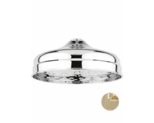 Верхний душ Cezares Articoli Vari CZR-SP7-30-03/24, 30x30 см, 1 режим струи, без держателя, золото