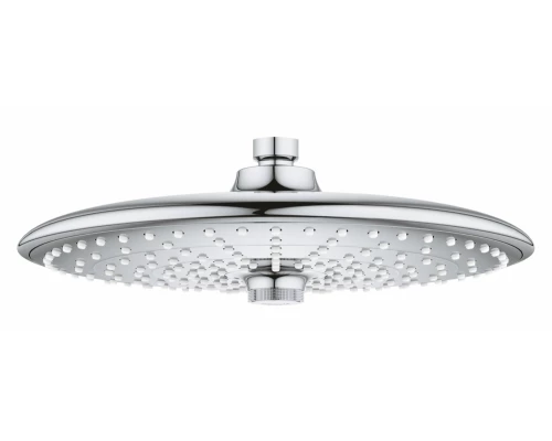 Верхний душ Grohe Euphoria 260 SmartControl 26456000/26457000/26455000, 260х260 мм, 3 режима струи, без держателя, хром