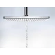 Верхний душ Hansgrohe Rainmaker Select, 460 x 300 мм, 3 режима струи, с держателем 24007600, черный/хром