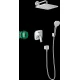 Душевая система скрытого монтажа Hansgrohe Crometta E 240 1jet с однорычажным смесителем, хром, 27957000