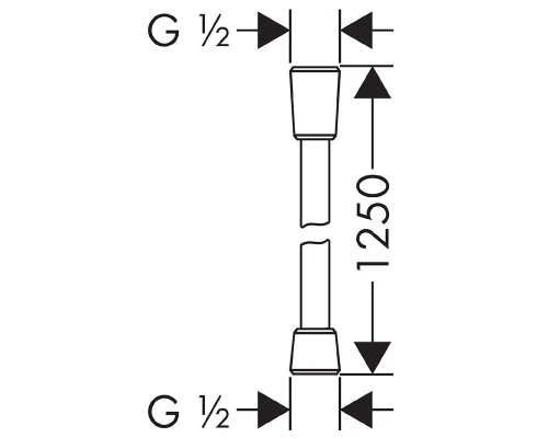 Душевая система скрытого монтажа Hansgrohe Crometta E 240 1jet с однорычажным смесителем, хром, 27957000