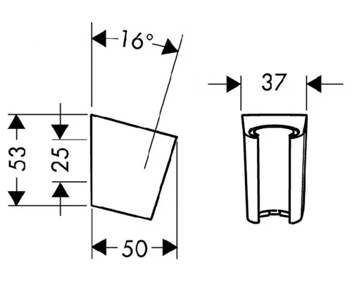 Душевая система скрытого монтажа Hansgrohe Crometta E 240 1jet с однорычажным смесителем, хром, 27957000