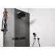 Ручной душ Hansgrohe Rainfinity 130 26864670, 3 типа струи, чёрный матовый