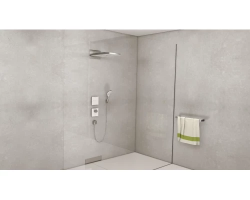 Верхний душ Hansgrohe Rainmaker Select 580 3jet 24001600, черный/хром