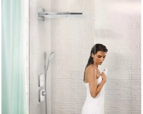 Верхний душ Hansgrohe Rainmaker Select 580 3jet 24001600, черный/хром