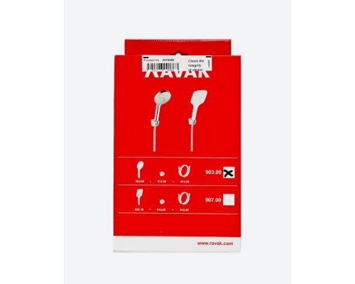 Душевой гарнитур Ravak 903.00, хром, X07S006