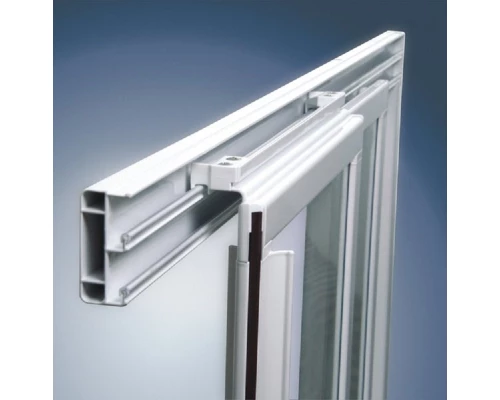 Душевая дверь в нишу Ravak Supernova ASDP3-80, профиль белый, витраж транспарент, 00V40102Z1