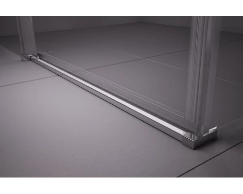 Дверь душевая Ravak Matrix MSD2-100, левая/правая, профиль сатин, витраж транспарент, 0WLA0U00Z1/0WPA0U00Z1