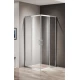 Душевой уголок Cezares Momento-A-2-100-C-Cr, 100 x 100 x 195 см без поддона, стекло прозрачное