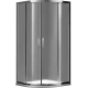Душевой уголок Gemy Victoria, 80 х 80 х 190 см, стекло матовое, профиль хром, S30062M