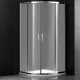 Душевой уголок Gemy Victoria, 80 х 80 х 190 см, стекло матовое, профиль хром, S30062M