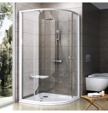 Душевой уголок Ravak Pivot PSKK3-90, профиль белый, витраж транспарент, 37677100Z1