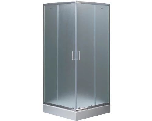Душевой уголок Aquanet SE-800S 80х80х185, квадратный, профиль хром, стекло прозрачное