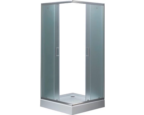 Душевой уголок Aquanet SE-800S 80х80х185, квадратный, профиль хром, стекло прозрачное