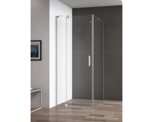 Душевой уголок Cezares Slider-AH-1-90/100-90-C-Cr, 100 x 90 см, стекло прозрачное