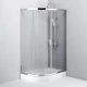 Душевой уголок Am.Pm Like Solo Slide 120 x 80 см, профиль матовый хром, стекло прозрачное, W83G-302U120CT64