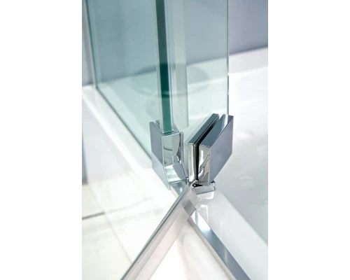 Душевой уголок Cezares Slider SLIDER-AH-1-90-70/80-C-Cr, 90 x 70/80 x 195 см, стекло прозрачное, профиль хром