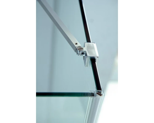 Душевой уголок Cezares Slider SLIDER-AH-1-90-70/80-C-Cr, 90 x 70/80 x 195 см, стекло прозрачное, профиль хром