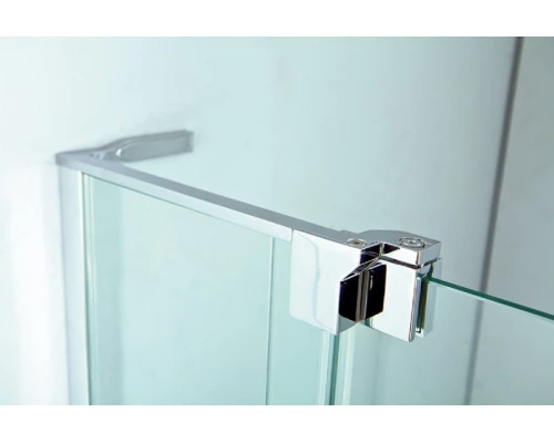 Душевой уголок Cezares Slider SLIDER-AH-1-90-70/80-C-Cr, 90 x 70/80 x 195 см, стекло прозрачное, профиль хром