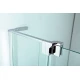 Душевой уголок Cezares Slider SLIDER-AH-1-90-70/80-C-Cr, 90 x 70/80 x 195 см, стекло прозрачное, профиль хром