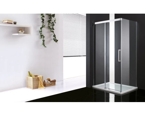 Душевой уголок Cezares PREMIER-SOFT, 120 х 90 х 200 см, стекло прозрачное