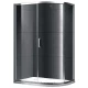 Душевой уголок Gemy Victoria, 120 х 90 х 190 см, стекло прозрачное, профиль хром, S30201