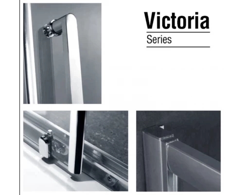 Душевой уголок Gemy Victoria, 120 х 90 х 190 см, стекло прозрачное, профиль хром, S30201