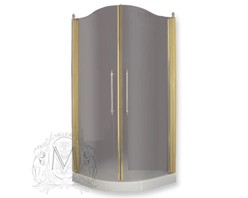 Душевой уголок Migliore Diadema 90 х 90 х 185 см, стекло матовое, 22678