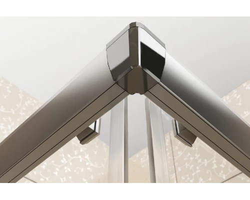 Душевой уголок Ravak Blix Sabina BLCP4-80, профиль блестящий, витраж грейп, 3B240C40ZG