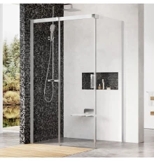 Душевой уголок Ravak Matrix MSDPS 120х90, левый/правый, профиль сатин, витраж транспарент, 0WLG7U00Z1/0WPG7U00Z1