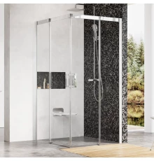 Душевой уголок Ravak Matrix MSRV4 100х100, профиль блестящий, витраж транспарент, 1WVAAC00Z1