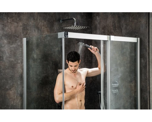 Душевой уголок Ravak Matrix MSDPS 110х80, левый/правый, профиль сатин, витраж транспарент, 0WLD4U00Z1/0WPD4U00Z1