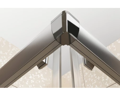 Душевой уголок Ravak Blix Sabina BLCP4-90, профиль блестящий, витраж грейп, 3B270C40ZG