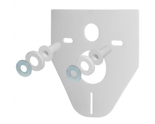 Инсталляция TECE TECEprofil UNI 2.0 для подвесного унитаза, 9300302 с крепежом и шумоизоляцией и клавишей в цвете черный матовый