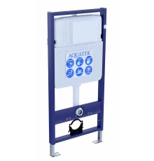 Инсталляция для подвесного унитаза Aquatek Standart 50 см, со звукоизоляционной прокладкой, INS-0000012