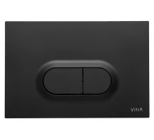 Клавиша смыва Vitra Loop, черный матовый, 740-0511
