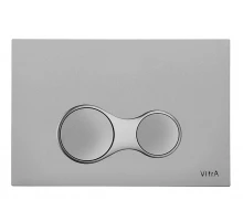 Клавиша смыва Vitra Sirius с поверхностью защищенной от пятен Antifingerprint, хром, 740-0486