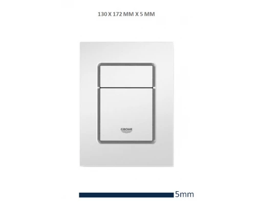 Кнопка для инсталляции Grohe Skate Cosmopolitan S 37535SH0, вертикальная, альпин белый