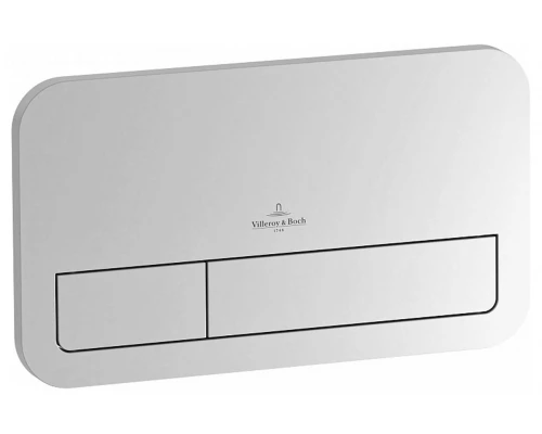 Клавиша смыва Villeroy&Boch ViConnect 92249069, матовый хром