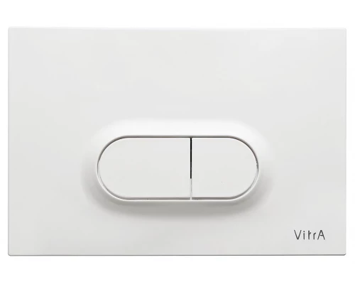 Клавиша смыва Vitra Loop, белый глянец, 740-0500