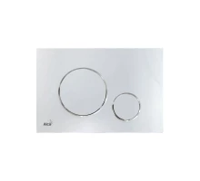 Клавиша смыва AlcaPlast Thin, хром глянцевый, M67X