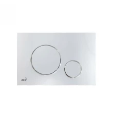 Клавиша смыва AlcaPlast Thin, хром глянцевый, M67X