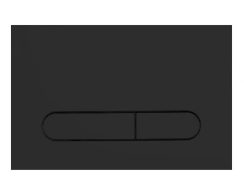 Кнопка смыва BelBagno Prospero BB007-PR-NERO.M, черный матовый Tocco Morbido