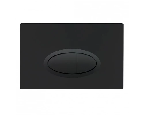 Клавиша смыва BelBagno, цвет черный матовый, BB054NERO